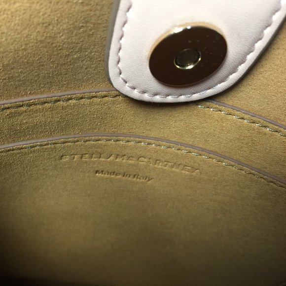 Stella McCartney Logo Crossbody Bag Pink - Picture 7 of 10